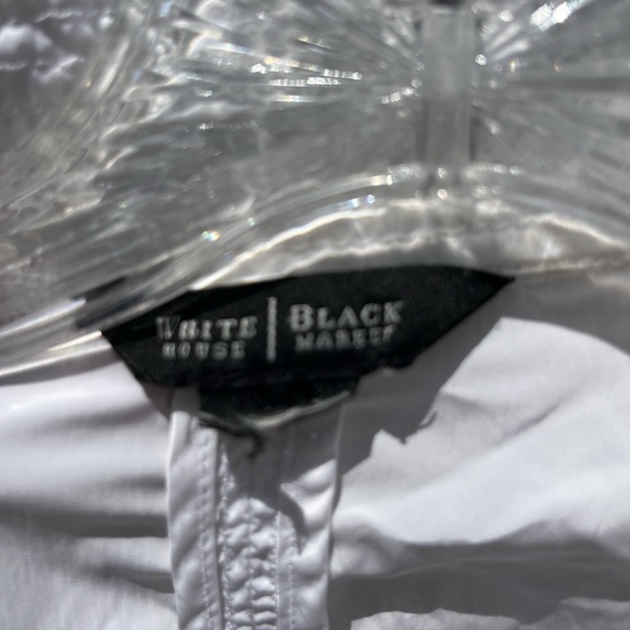 White House Black Market Crisp White Utility Jacket - Picture 11 of 12